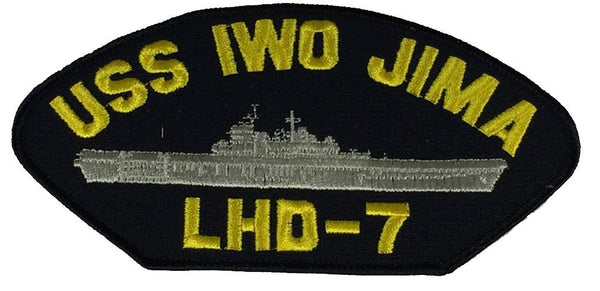 USS IWO JIMA LHD-7 PATCH - HATNPATCH