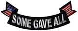 SOME GAVE ALL Bottom Rocker Back Patch - HATNPATCH