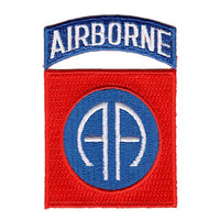 82ND AIRBORNE DIVISION UNIT PATCH - COLOR - Veteran Owned Business - HATNPATCH