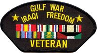 GULF WAR/IRAQI FREEDOM VET PATCH - HATNPATCH