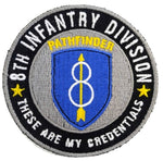 8TH INFANTRY PATHFINDER ROUND PATCH - HATNPATCH