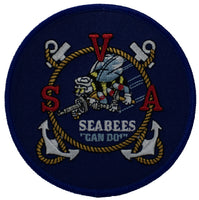 SEABEE VETERANS ASSOCIATION SVA PATCH - HATNPATCH