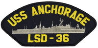 USS Anchorage LSD -36 Ship Patch - HATNPATCH