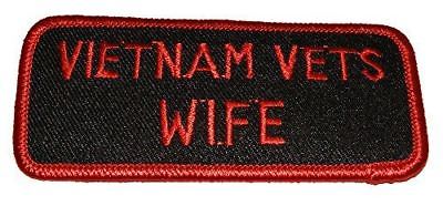 VIETNAM VET'S WIFE PATCH SPOUSE PROUD SUPPORT VETERAN SE ASIA - HATNPATCH