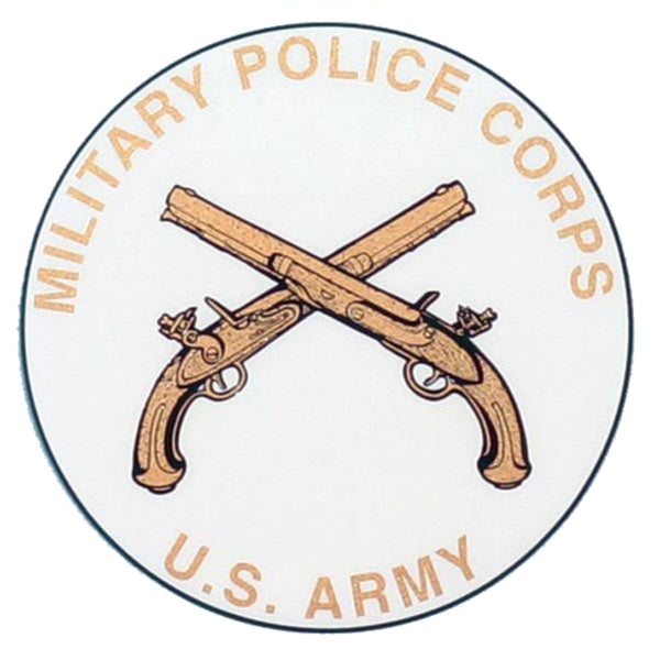 Military Police Corps 4" Decal - HATNPATCH