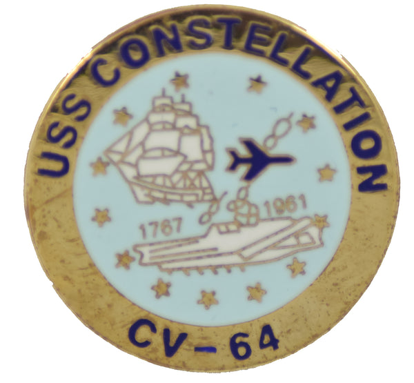 USS CONSTELLATION HAT PIN - HATNPATCH