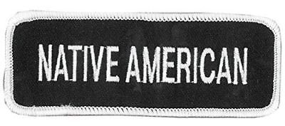 NATIVE AMERICAN PATCH INDIAN INDIGENOUS PEOPLE PERSON TRIBE TRIBAL - HATNPATCH