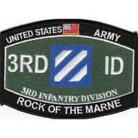 OIF II US ARMY 3rd Infantry Division (The Rock of the Marne) OD PATCH: SNIPER OIF II US ARMY 3rd Infantry Division (The Rock of the Marne) OD PATCH: SNIPER