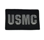 USMC MARINE CORPS TWO 2 PIECE PATCH SET W/ HOOK AND LOOP BACKING - HATNPATCH