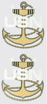 Navy MCPO E-9 Anchor Decal - HATNPATCH