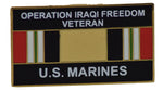 US MARINES OIF VETERAN HAT PIN - HATNPATCH