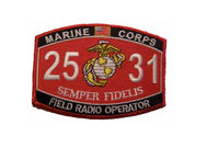 US Marine Corps 2531 Field Radio Operator MOS Patch - HATNPATCH