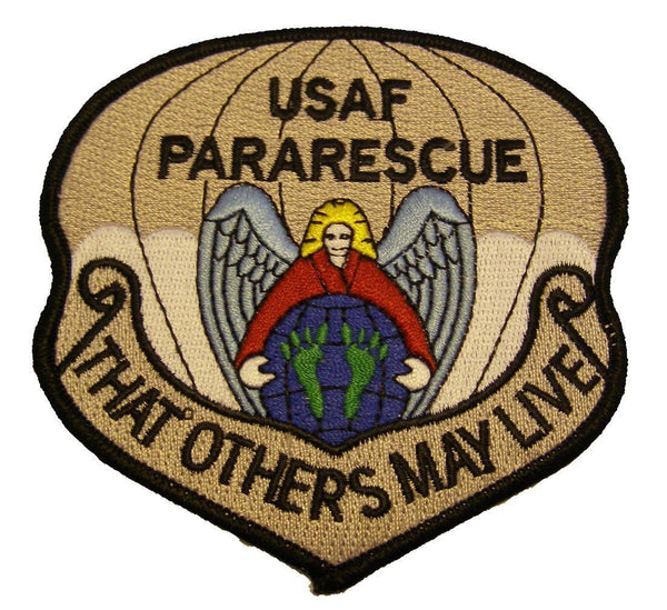 USAF AIR FORCE PARARESCUE PJ THAT OTHERS MAY LIVE PATCH AFSOC ACC SPEC OPS - HATNPATCH