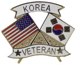 KOREA VETERAN HAT PIN - HATNPATCH