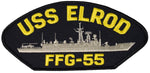 USS ELROD FFG-55 SHIP PATCH - GREAT COLOR - Veteran Owned Business - HATNPATCH