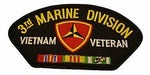 3RD MAR DIV VIETNAM VET PATCH - HATNPATCH