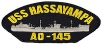 USS HASSAYAMPA AO-145 Ship Patch - HATNPATCH