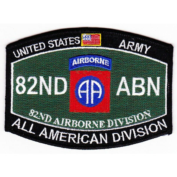 82ND AIRBORNE DIVISION ABD ABN DIV AA ALL AMERICAN PATCH FORT BRAGG PARATROOPER - HATNPATCH