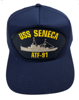 USS SENECA ATF-91 SHIP HAT - GREAT COLOR - Veteran Owned Business - HATNPATCH