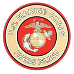 U.S. Marine Corps Parris Island Decal - HATNPATCH