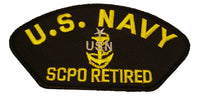 USN SCPO RETIRED PATCH - HATNPATCH