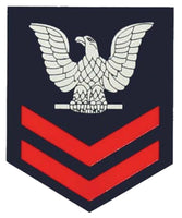 USN E-5 (2nd Class) Rank Decal - HATNPATCH