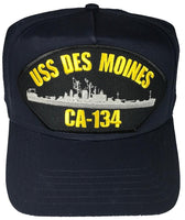 USS Saint Paul CA 73 HAT - Navy Blue / Golf - HATNPATCH