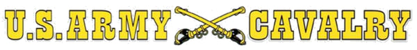 U.S. Army Cavalry Window Strip - HATNPATCH