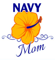 Navy Mom Decal - HATNPATCH