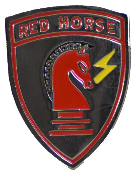 AF CIVIL ENGINEER - RED HORSE HAT PIN - HATNPATCH