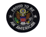 PROUD TO BE AN AMERICAN W/ SEAL OF THE UNITED STATES PATCH EAGLE PATRIOT - HATNPATCH