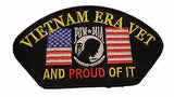 VIETNAM ERA VET PROUD OF IT PATCH POW MIA US FLAG PRISONER WAR MISSING ACTION - HATNPATCH