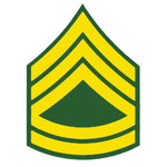 US Army E-7 SFC 2 inch Sergeant 1st Class Decal - HATNPATCH