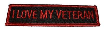 I LOVE MY VETERAN PATCH - HATNPATCH