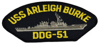 USS Arleigh Burke DDG-51 PATCH - HATNPATCH