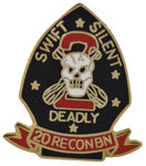 2ND MAR RECON BN HAT PIN - HATNPATCH