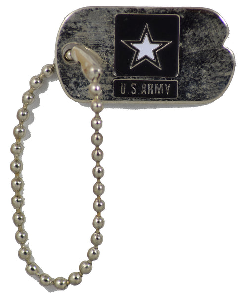 ARMY OF ONE DOG TAG HAT PIN - HATNPATCH