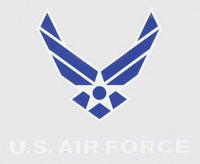 New Air Force Emblem Decal - HATNPATCH