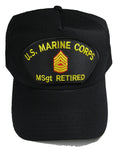 USMC MASTER SERGEANT RETIRED HAT - HATNPATCH