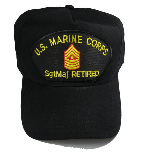 USMC SERGEANT MAJOR RETIRED HAT - HATNPATCH