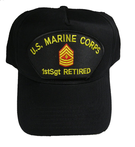 USMC 1st SERGEANT RETIRED HAT - HATNPATCH