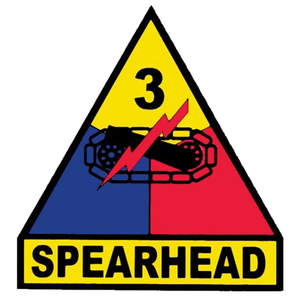 3rd Armored Division Decal - HATNPATCH