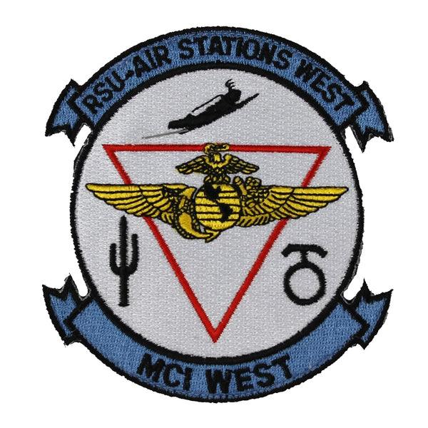 RSU AIR STATIONS WEST MCI WEST VELCRO PATCH - HATNPATCH