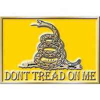 GASDEN FLAG DONT TREAD ON ME - Cast Belt Buckle - HATNPATCH