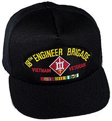 18TH ENGINEER BRIGADE VIETNAM VET HAT - HATNPATCH