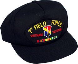 1ST FIELD FORCE VIETNAM VET HAT - HATNPATCH