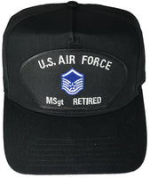 US AIR FORCE MSGT RETIRED HAT - HATNPATCH