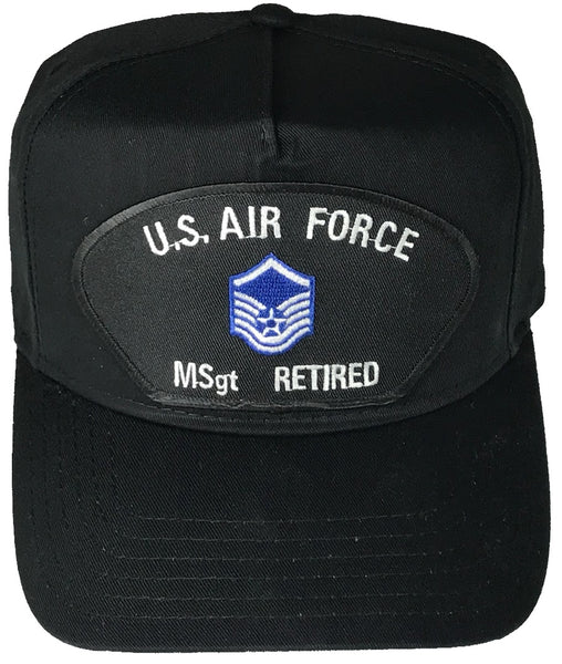 US AIR FORCE MSGT RETIRED HAT - HATNPATCH