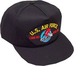 US AIR FORCE RED HORSE CHARGING CHARLIE HAT - HATNPATCH