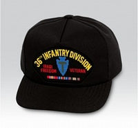 36TH ID OIF HAT W/ RIBBONS - HATNPATCH